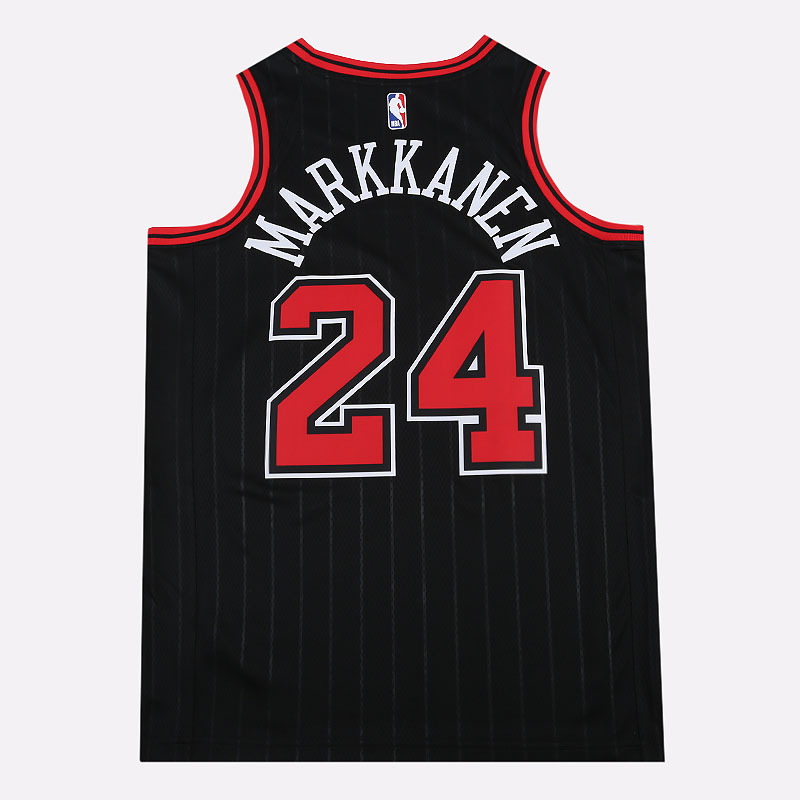 мужская черная майка Jordan Lauri Markkanen Bulls Statement Edition 2020 NBA CV9472-018 - цена, описание, фото 5